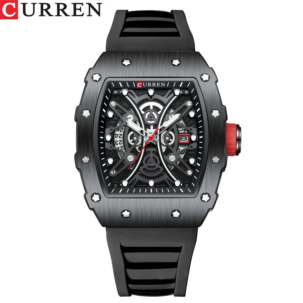 CURREN Mens Watch Luxury Quartz Wristwatch