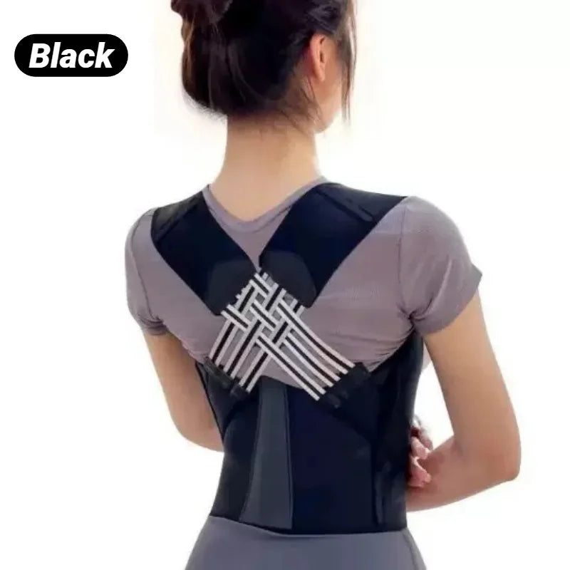 Back Brace Posture Corrector For Women And Men, Shoulder Straightener Adjustable Full Support Upper Lower Pain Relief Belt
