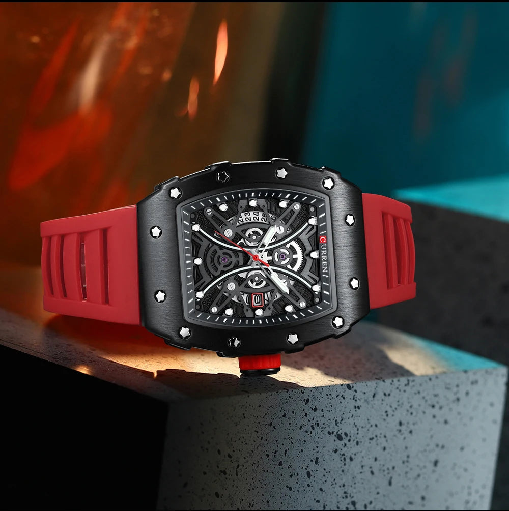 CURREN Mens Watch Luxury Quartz Wristwatch