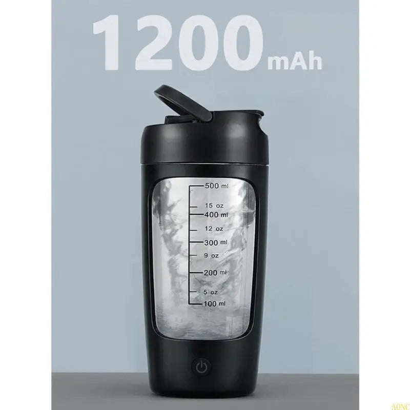 A0NC Electric Protein Shaker Bottle Bottles Shaker Bottles USB Rechargeable