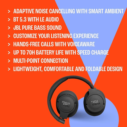 JBL over ear headphones