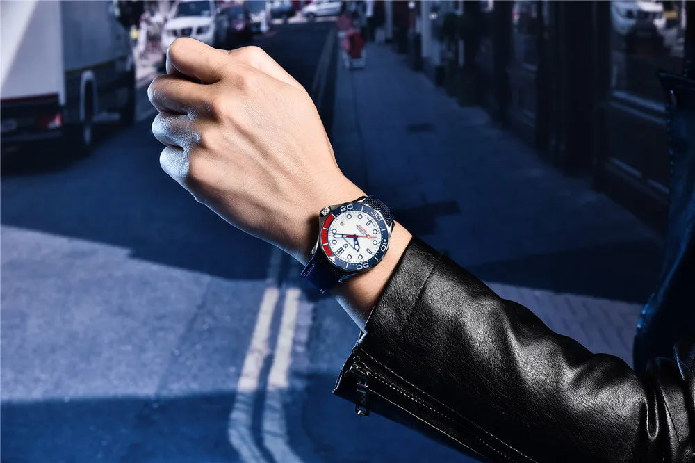 PAGANI DESIGN Luxury Brand Men's Automatic Watches Top 007 Commander Men Mechanical Wristwatch Japan NH35A Stainless Steel 1667