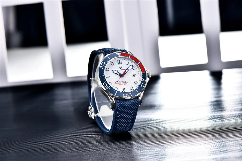 PAGANI DESIGN Luxury Brand Men's Automatic Watches Top 007 Commander Men Mechanical Wristwatch Japan NH35A Stainless Steel 1667