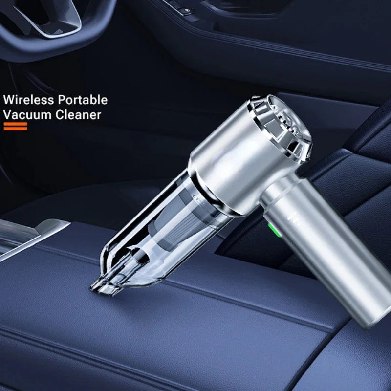 Car Vacuum Cleaner Strong Suction Cordless Wireless Cleaner Portable HandHeld Vacuum Cleaner Cleaning Machine Home Dust Blower