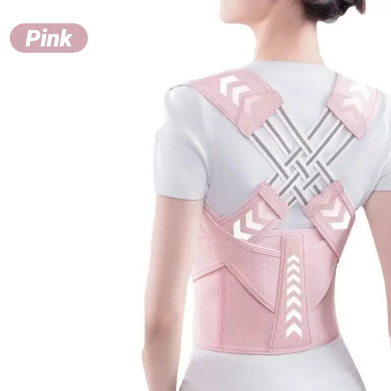Back Brace Posture Corrector For Women And Men, Shoulder Straightener Adjustable Full Support Upper Lower Pain Relief Belt