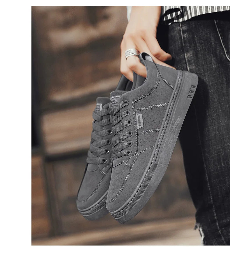 Men's Shoes 2026 New Spring Work Safety Shoes, Anti-slip, Wear-resistant, Versatile Casual Sports Work Shoes, Men's Board Shoes