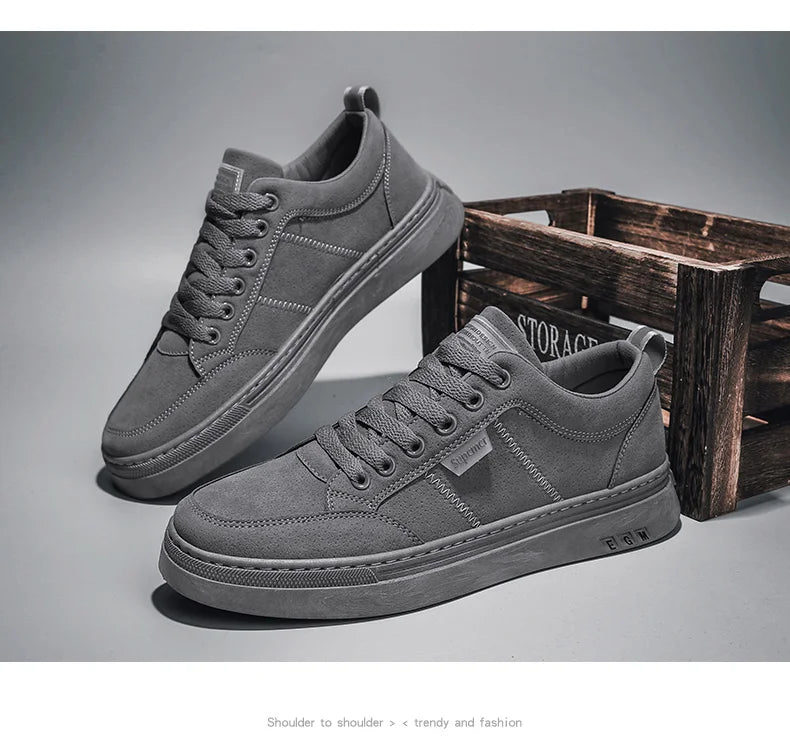 Men's Shoes 2026 New Spring Work Safety Shoes, Anti-slip, Wear-resistant, Versatile Casual Sports Work Shoes, Men's Board Shoes