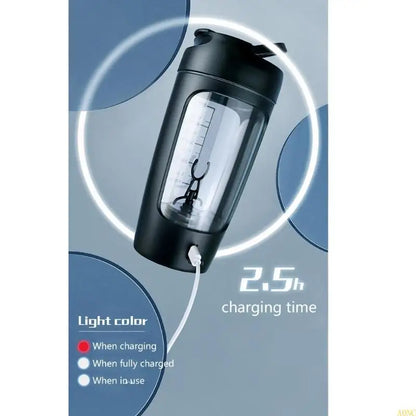 A0NC Electric Protein Shaker Bottle Bottles Shaker Bottles USB Rechargeable