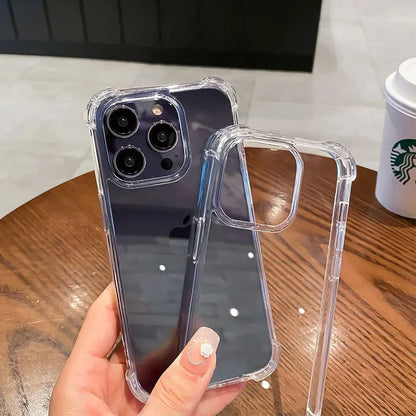 Luxury Shockproof Clear Phone Case