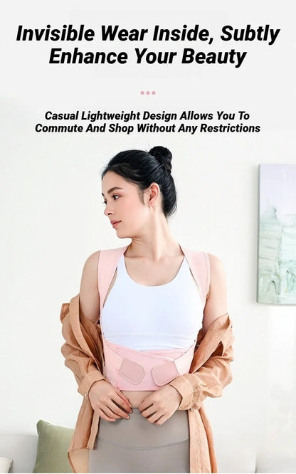 Back Brace Posture Corrector For Women And Men, Shoulder Straightener Adjustable Full Support Upper Lower Pain Relief Belt