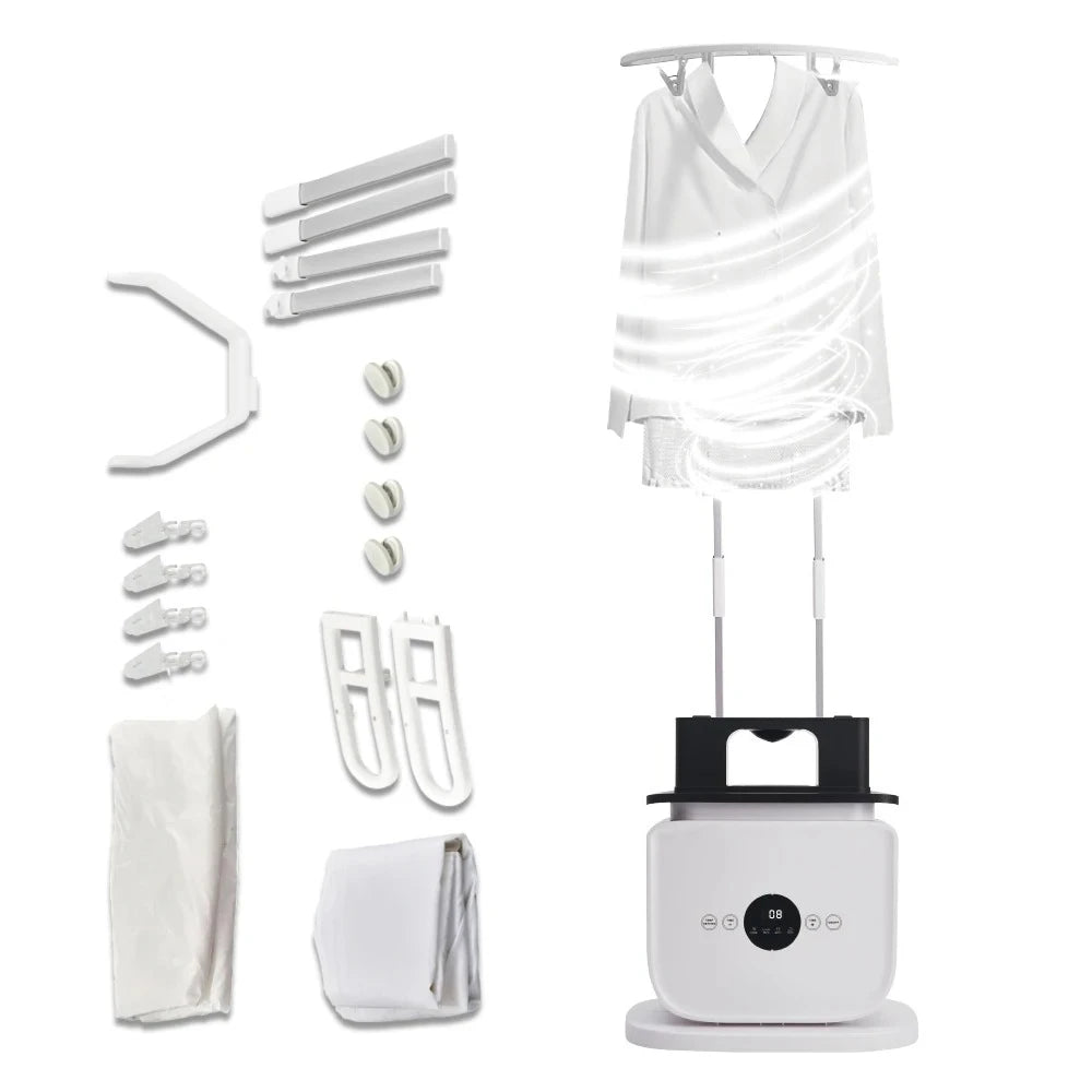 Automatic Garment Iron Machine Air Dry Heater Mini Folding Ironing Portable Clothes Dryer Electric Clothes Dryer for Home Use