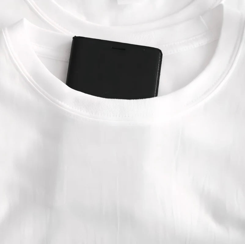 Summer 100% Pure Cotton Men's and Women's Casual Sports Loose Soft Short-sleeved O-neck Comfortable and Breathable T-shirt