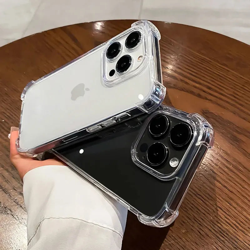 Luxury Shockproof Clear Phone Case