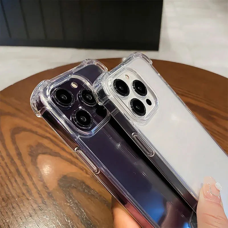 Luxury Shockproof Clear Phone Case