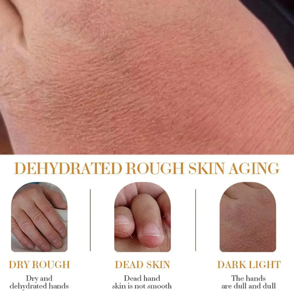 Collagen Hand Cream Skin Soften Nourish Moisturizing Korean Skin Care Cracked Repair Hand Skin Care Products