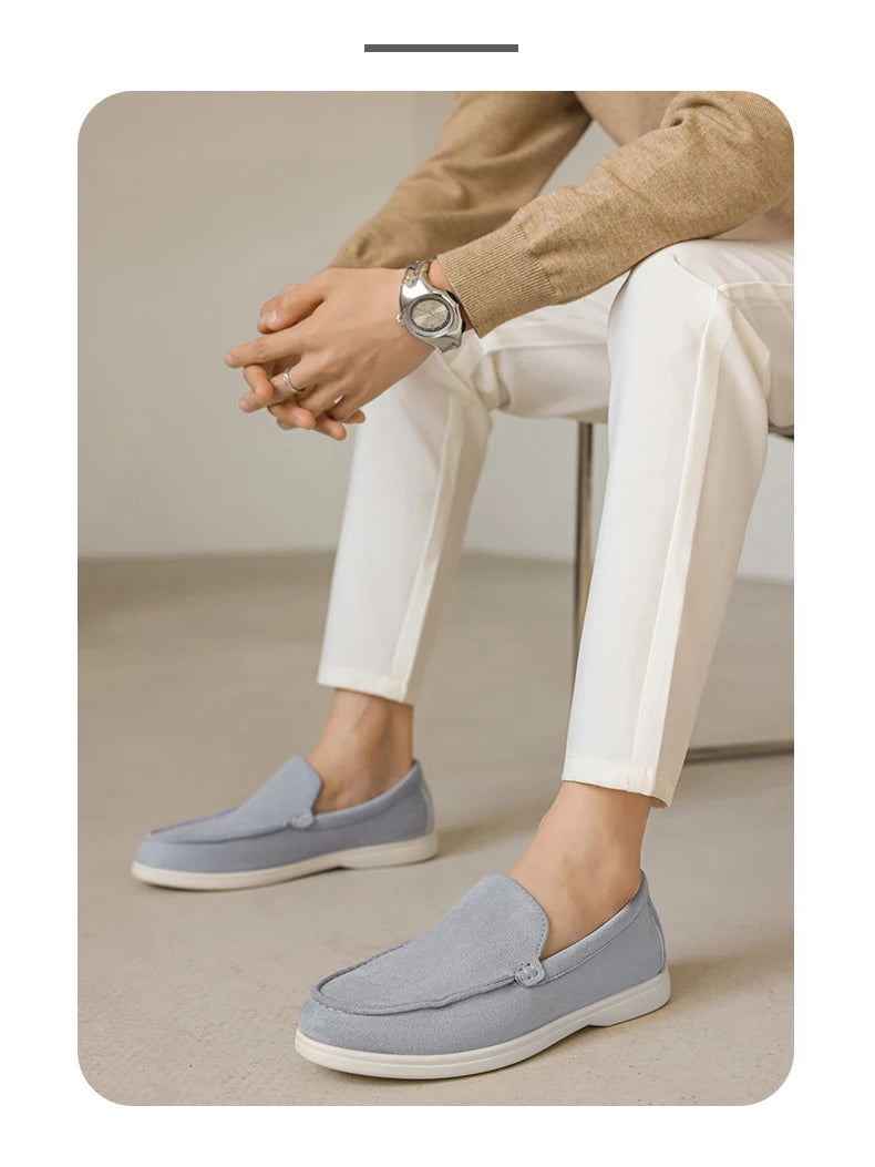 2025 Men's multi-color loafers A pedal leisure business shoes Doug shoes