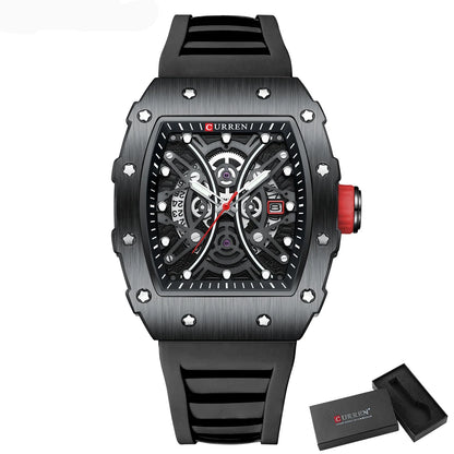 CURREN Mens Watch Luxury Quartz Wristwatch