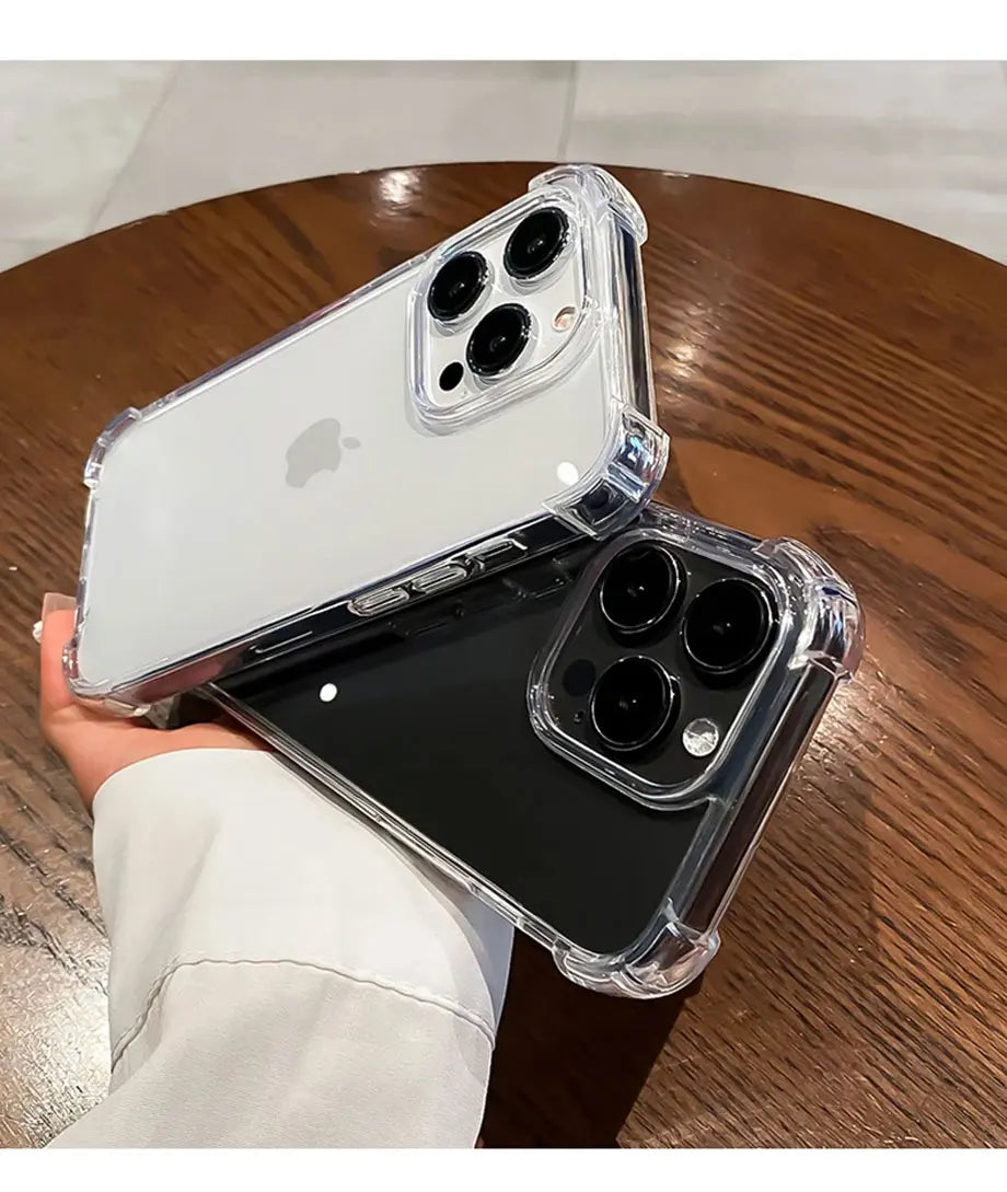 Luxury Shockproof Clear Phone Case