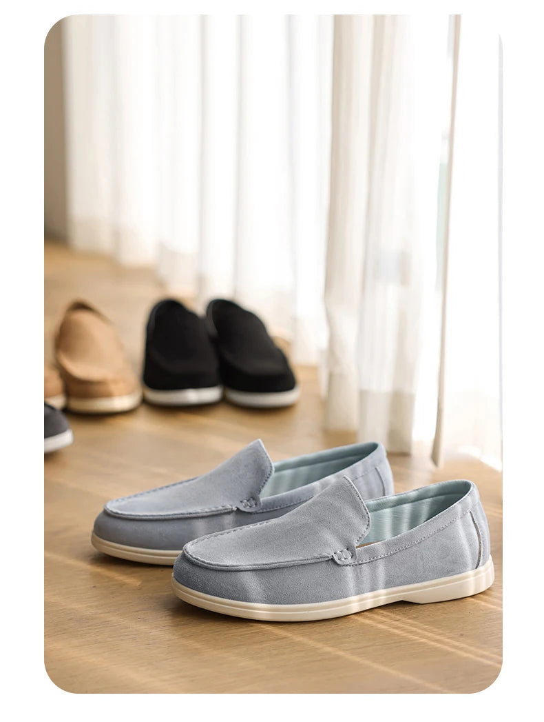 2025 Men's multi-color loafers A pedal leisure business shoes Doug shoes