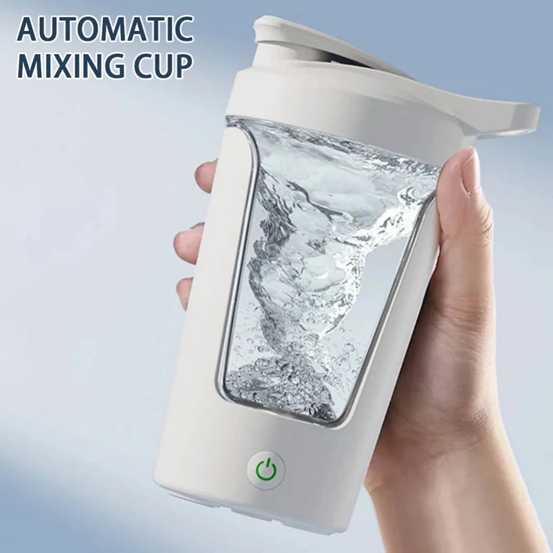450ml USB Charging Electric Shaker Cup Portable Protein Mixer Bottle For Meal Replacement Shake Gym Sports Water Bottle
