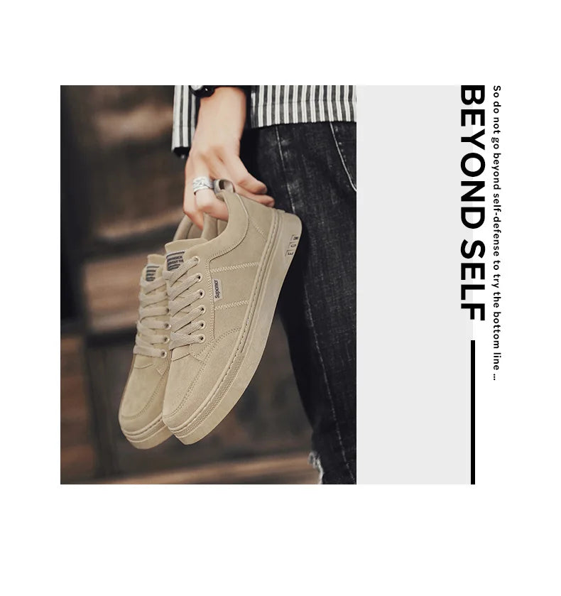 Men's Shoes 2026 New Spring Work Safety Shoes, Anti-slip, Wear-resistant, Versatile Casual Sports Work Shoes, Men's Board Shoes