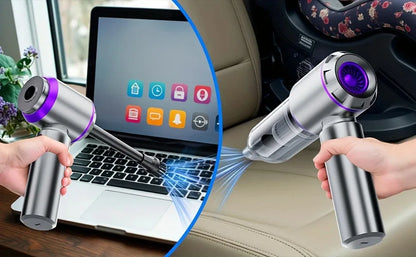 Powerful Car Vacuum Cleaner | Cordless Portable Car Cleaner | Powerful Air Duster Suitable for Home Appliances and Hair Dryers