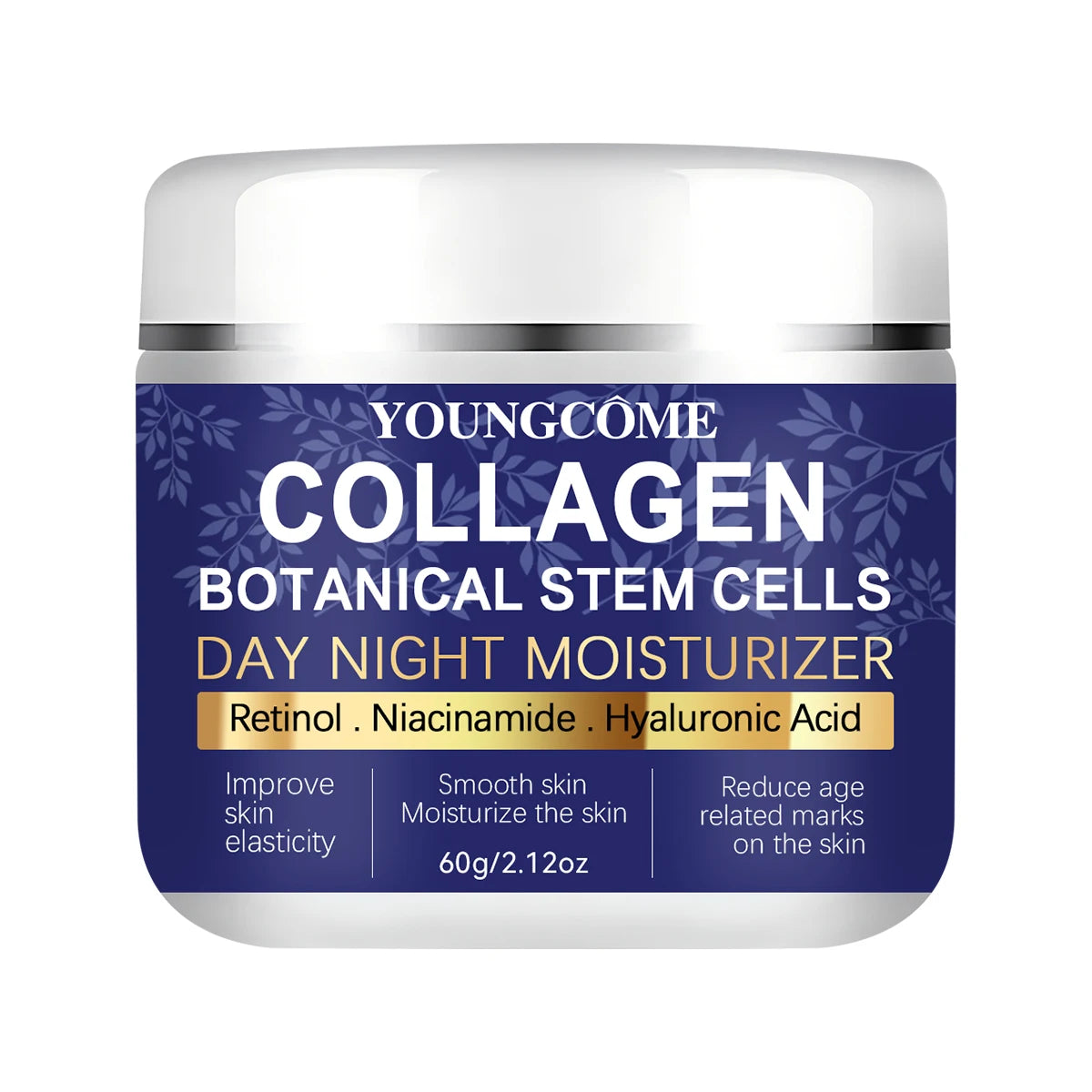 YOUNGCOME Collagen Hyaluronic Acid Skin Care Anti-Wrinkle Moisturizing Anti-Aging Night Shrink Pores Whitening Smooth Skin Care