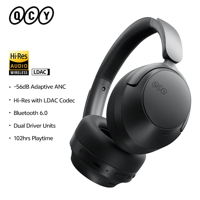  Adaptive ANC Over Ear Headphone 