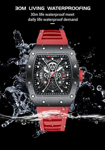 CURREN Mens Watch Luxury Quartz Wristwatch