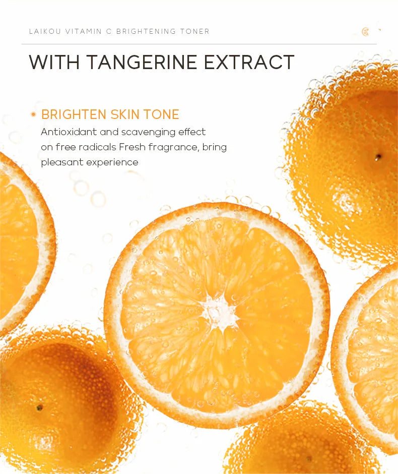 Vitamin C Brightening Toner 100ml Skin Care Hydrating Moisturizer for Glowing Skin with Antioxidant Properties Korean Skin Care