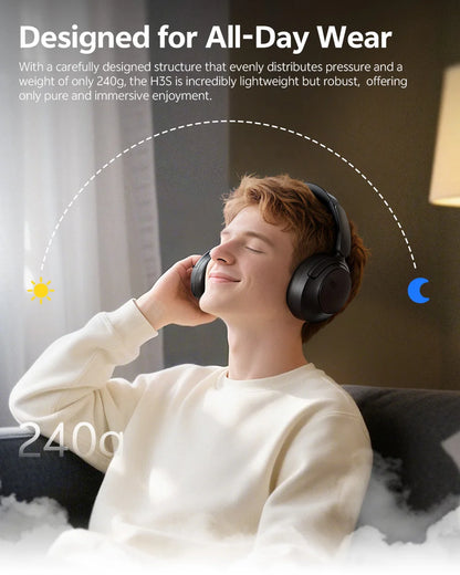  Adaptive ANC Over Ear Headphone 
