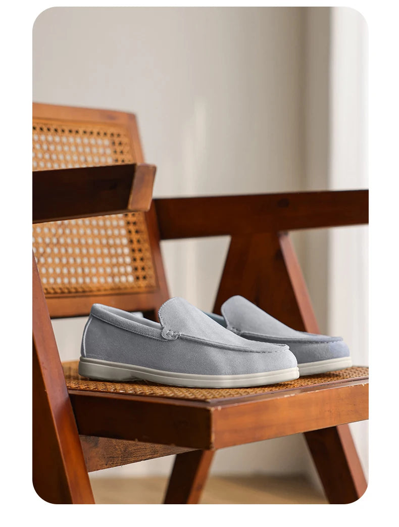 2025 Men's multi-color loafers A pedal leisure business shoes Doug shoes