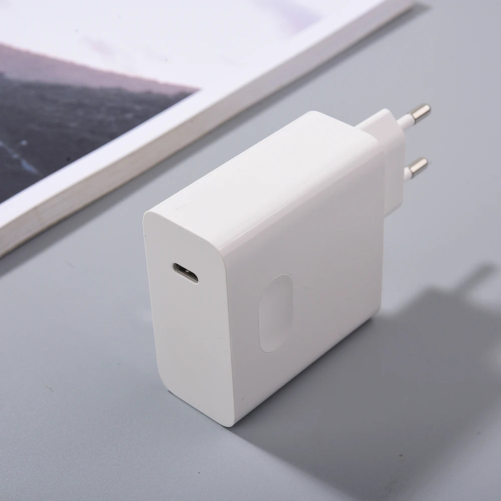 HUAWEI Matebook 15 14 13 X Pro 65W PD Charger Fast Charging EU/US Power Adapter For MagicBook D14 D15+1.8M Dual Type C Data Line