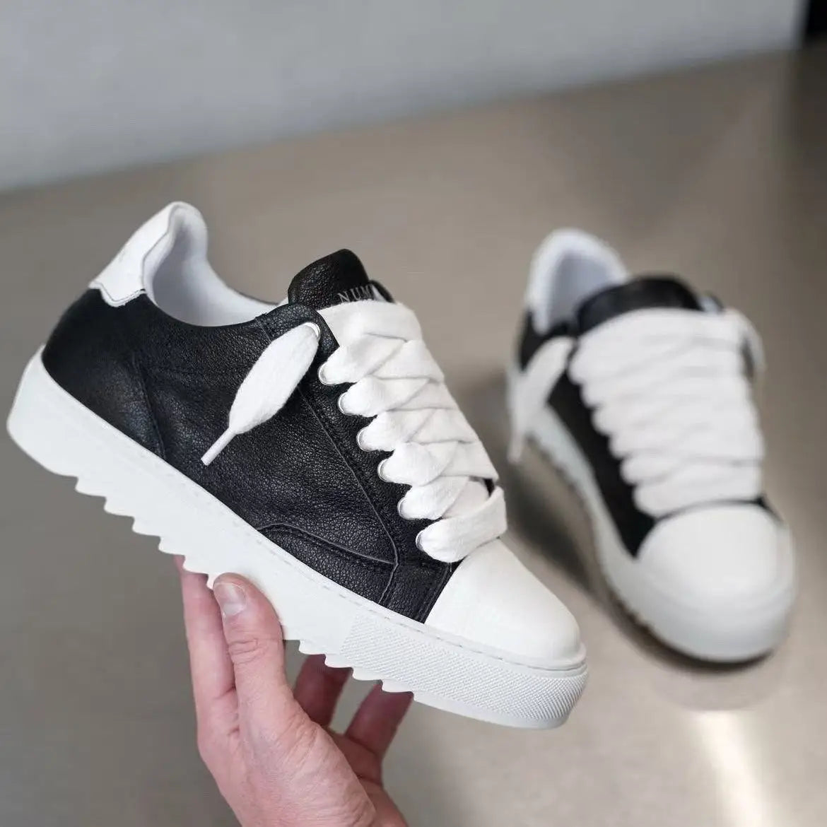 New Luxury Brand Numeris Low-Top Fashionable Hip Hop Versatile Retro Casual Sports White Board Shoes Comfortable All-Season S...