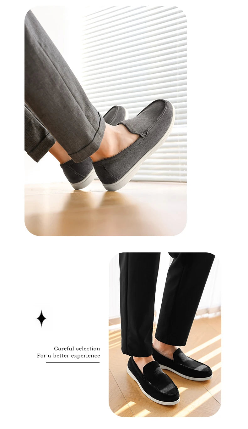 2025 Men's multi-color loafers A pedal leisure business shoes Doug shoes