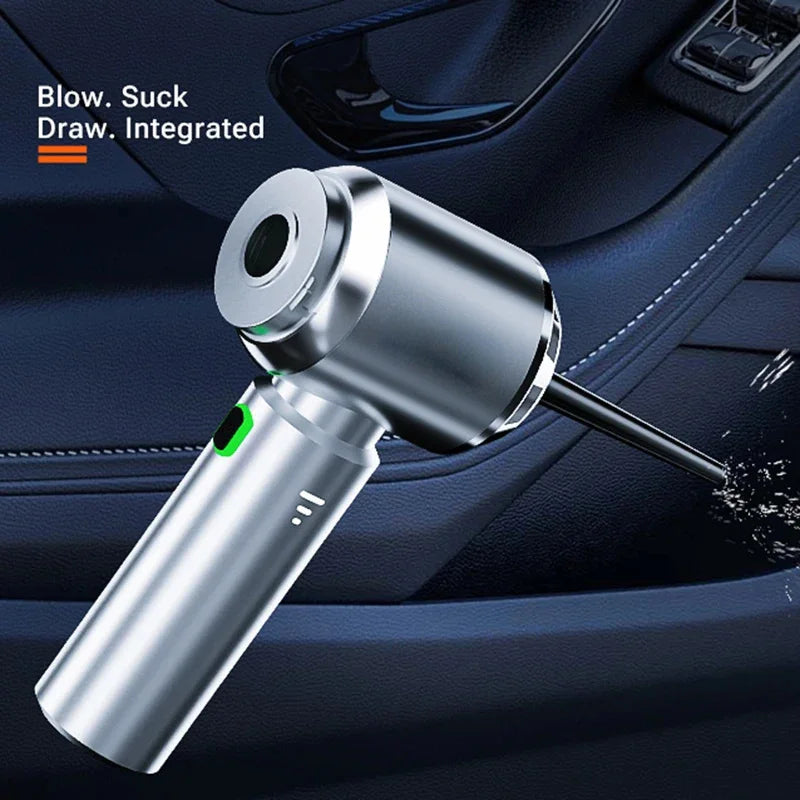 Car Vacuum Cleaner Strong Suction Cordless Wireless Cleaner Portable HandHeld Vacuum Cleaner Cleaning Machine Home Dust Blower