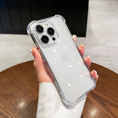 Luxury Shockproof Clear Phone Case