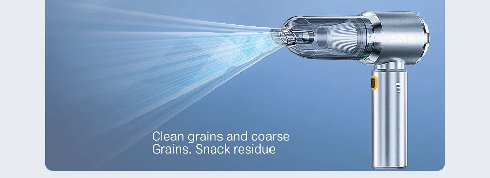 Car Vacuum Cleaner Strong Suction Cordless Wireless Cleaner Portable HandHeld Vacuum Cleaner Cleaning Machine Home Dust Blower