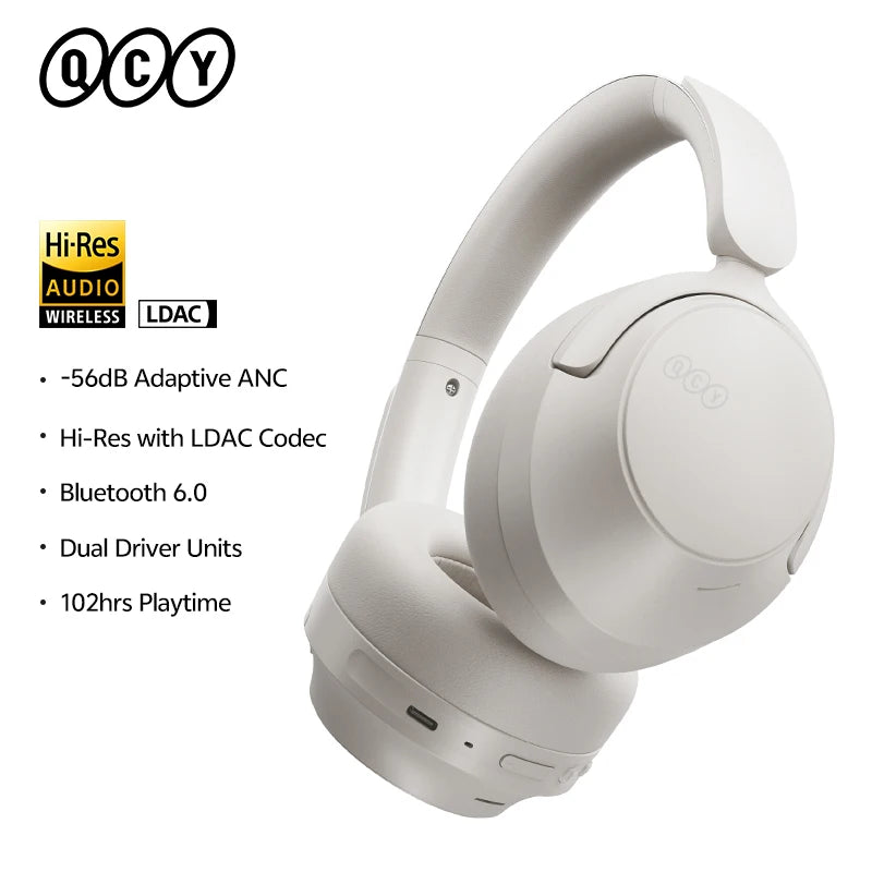  Adaptive ANC Over Ear Headphone 