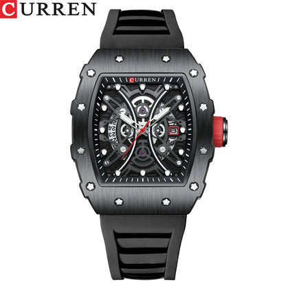 CURREN Mens Watch Luxury Quartz Wristwatch