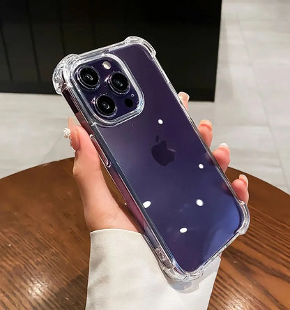 Luxury Shockproof Clear Phone Case