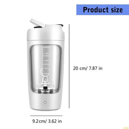A0NC Electric Protein Shaker Bottle Bottles Shaker Bottles USB Rechargeable