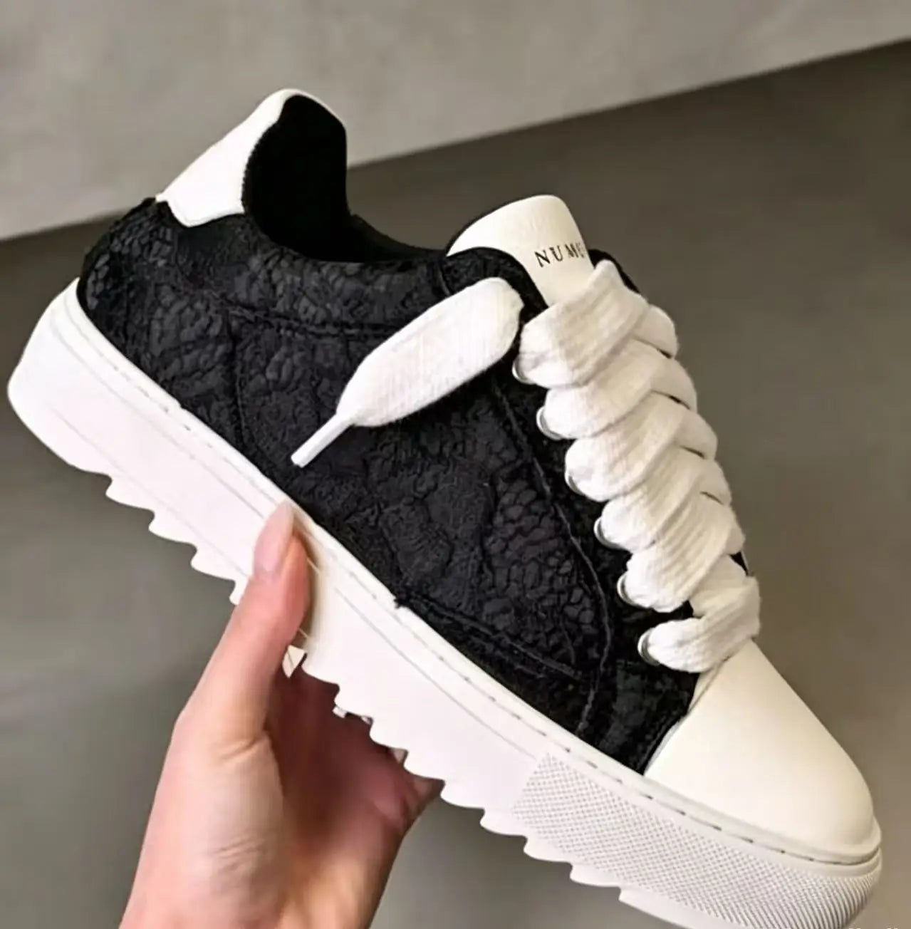 New Luxury Brand Numeris Low-Top Fashionable Hip Hop Versatile Retro Casual Sports White Board Shoes Comfortable All-Season S...