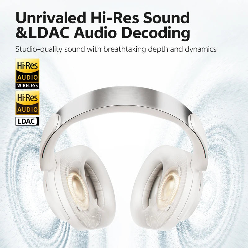  Adaptive ANC Over Ear Headphone 