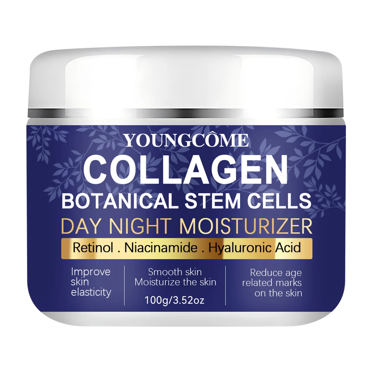 YOUNGCOME Collagen Hyaluronic Acid Skin Care Anti-Wrinkle Moisturizing Anti-Aging Night Shrink Pores Whitening Smooth Skin Care
