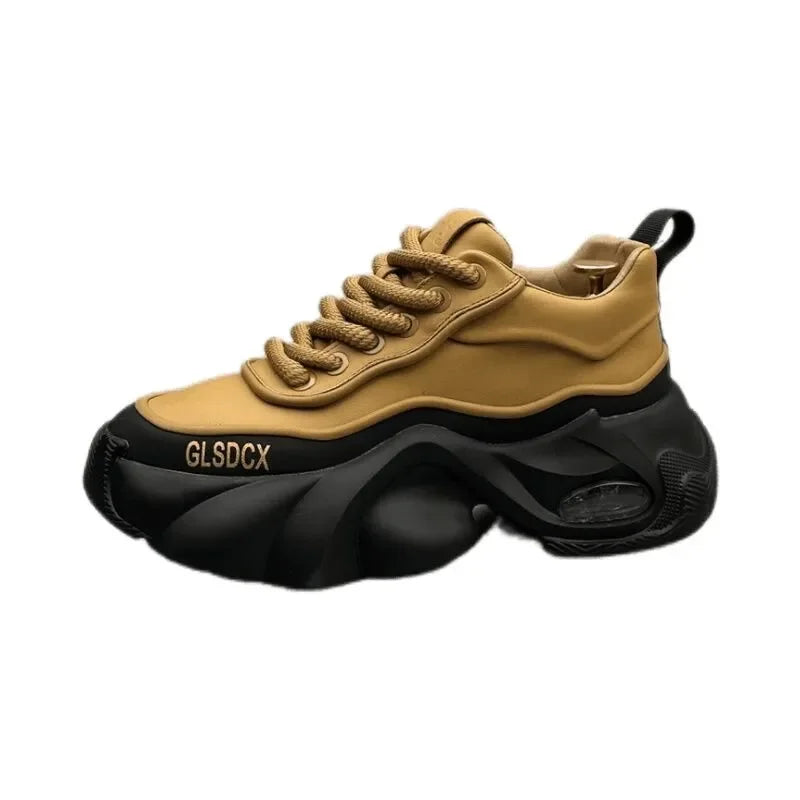 Designer Style Men Shoes Autumn Winter Comfortable Men's Thick Platform Sneakers Fashion Casual Shoes Sports Trainers Tenis2025