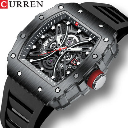 CURREN Mens Watch Luxury Quartz Wristwatch