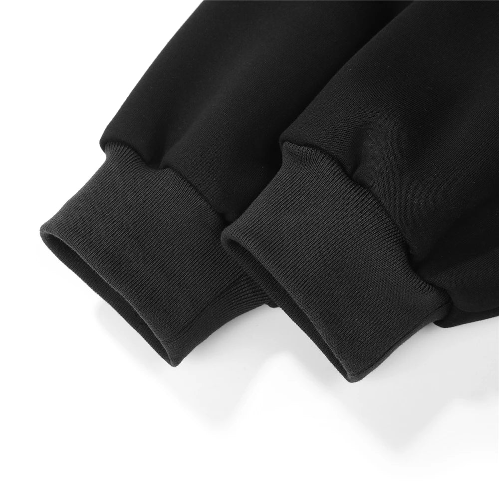 11 BYBB'S DARK 2025 Turtleneck Fake two Hoodie Techwear Men Functional Hoodies Hip Hop Streetwear Pullover Sweatshirts Oversized