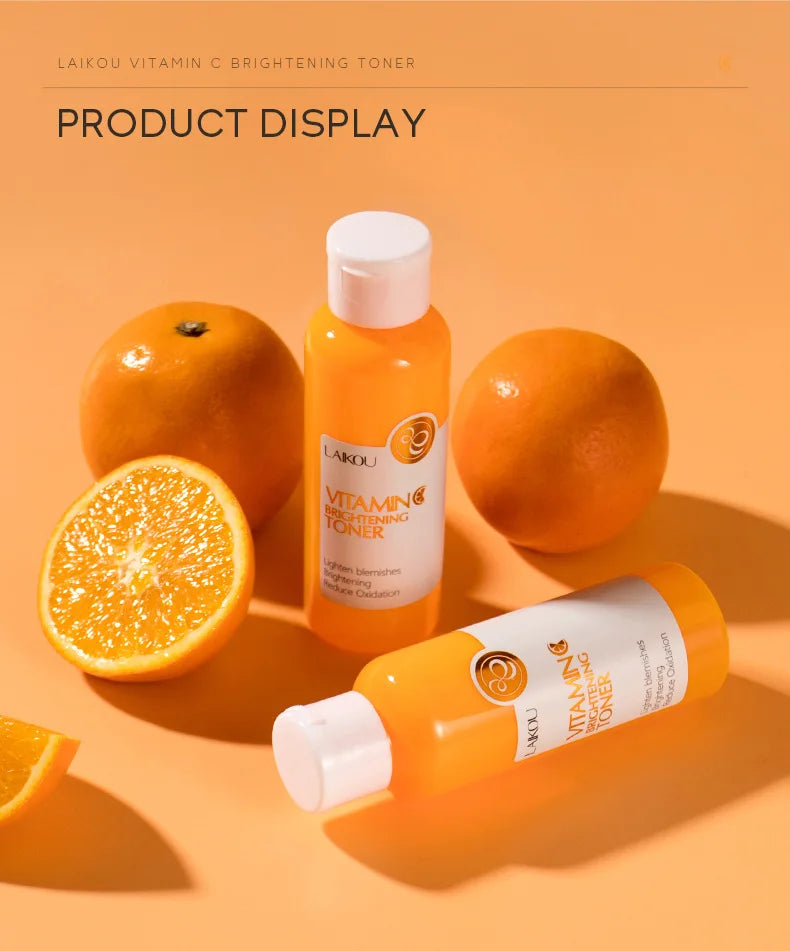 Vitamin C Brightening Toner 100ml Skin Care Hydrating Moisturizer for Glowing Skin with Antioxidant Properties Korean Skin Care