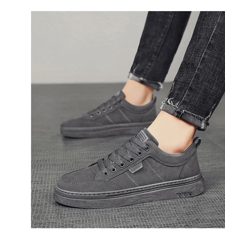Men's Shoes 2026 New Spring Work Safety Shoes, Anti-slip, Wear-resistant, Versatile Casual Sports Work Shoes, Men's Board Shoes